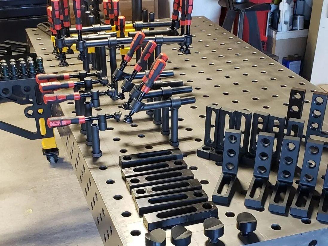 Modularer Schweißtisch